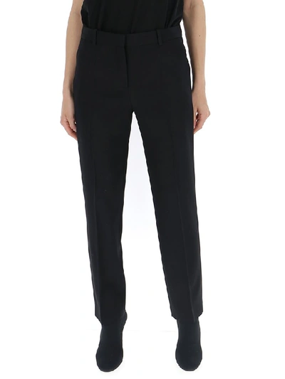 Shop Givenchy Tailored Cigarette Trousers In Black