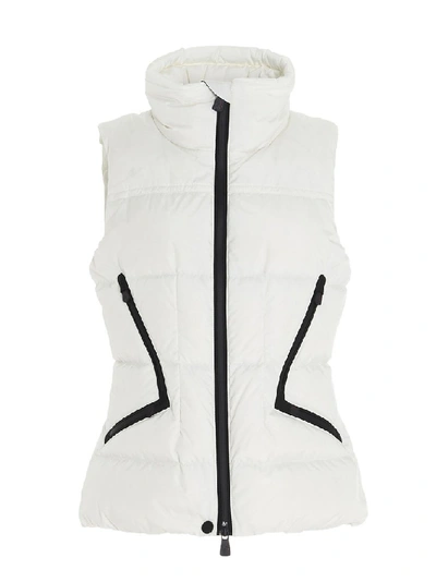 Shop Moncler Grenoble Atka Padded Gilet In White