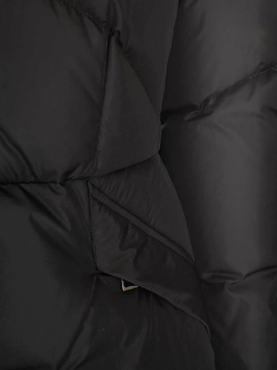 Shop Moncler Aloes Hooded Down Jacket In Black