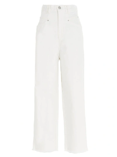 Shop Isabel Marant Naliska Jeans In White