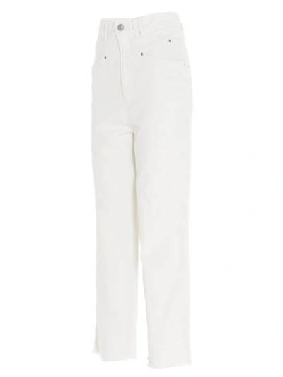 Shop Isabel Marant Naliska Jeans In White