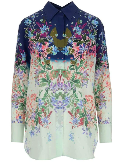 Shop Givenchy Floral Printed Shirt In Multi