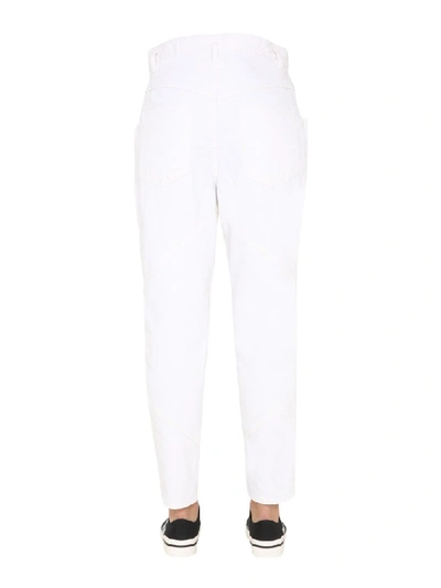 Shop Isabel Marant Nadelosia Jeans In White