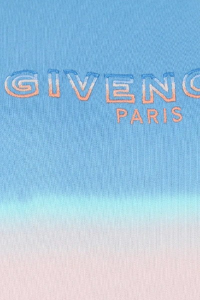 Shop Givenchy Faded Effect Hoodie In Multi