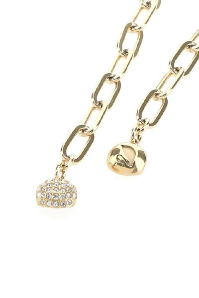 Swarovski Elements Chain Bracelet In Gold | ModeSens