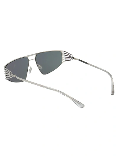 Shop Mykita Studio 8.1 Sunglasses In Silver