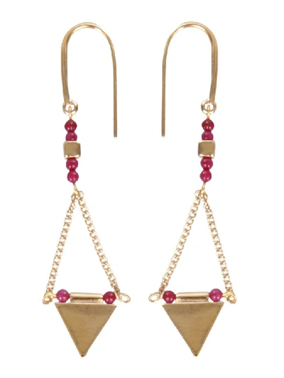 Shop Isabel Marant Rocio Earrings In Gold