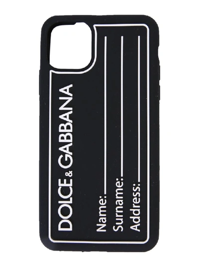Shop Dolce & Gabbana Iphone 11 Pro Max Cover In Black