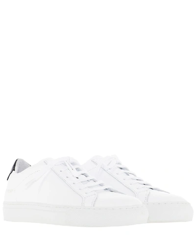 Shop Common Projects Retro Low Sneakers In White