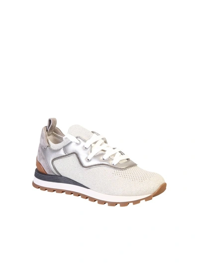 Shop Brunello Cucinelli Low Top Sneakers In White