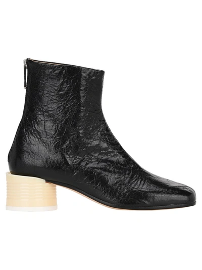 Shop Mm6 Maison Margiela Square In Black