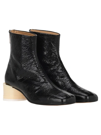 Shop Mm6 Maison Margiela Square In Black