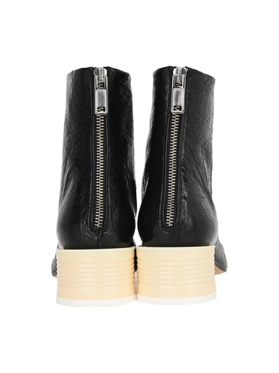 Shop Mm6 Maison Margiela Square In Black