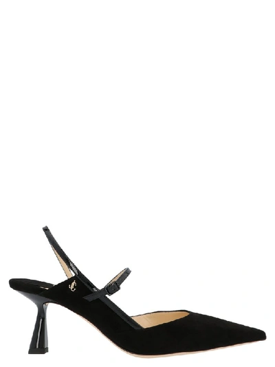 Shop Jimmy Choo Ray 65 Slingback Pumps In Black