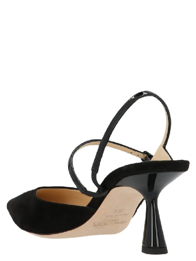 Shop Jimmy Choo Ray 65 Slingback Pumps In Black