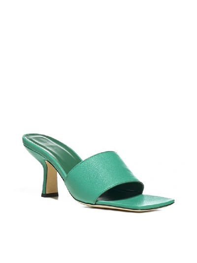 Shop By Far Dylan Mules In Green