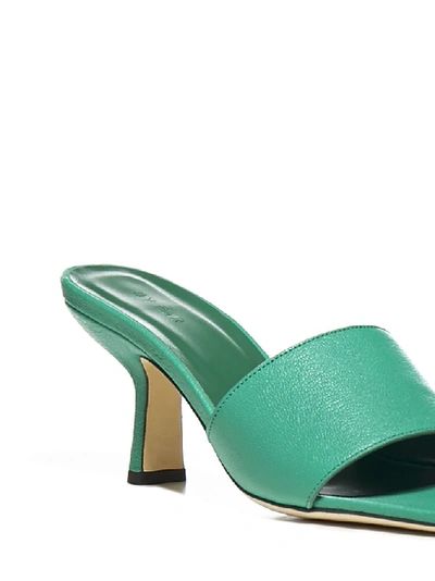 Shop By Far Dylan Mules In Green