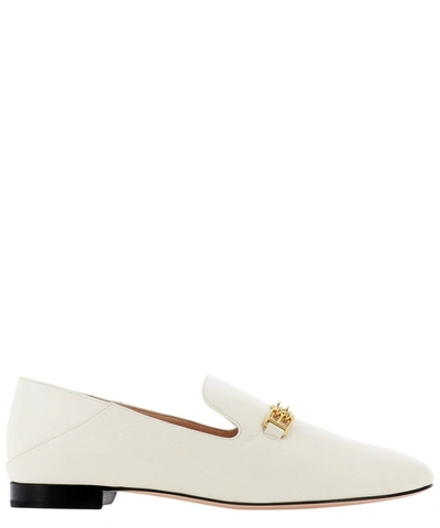 Shop Bally Darcie 1851 Loafers In White