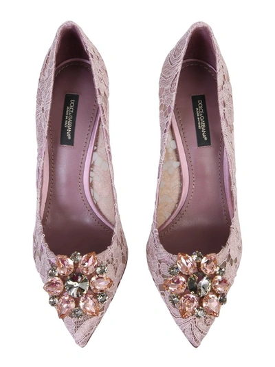 Shop Dolce & Gabbana Crystal In Pink