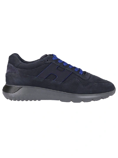 Shop Hogan Interactive Sneakers In Blue