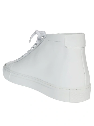 Shop Common Projects Original Achilles Mid Sneakers In White