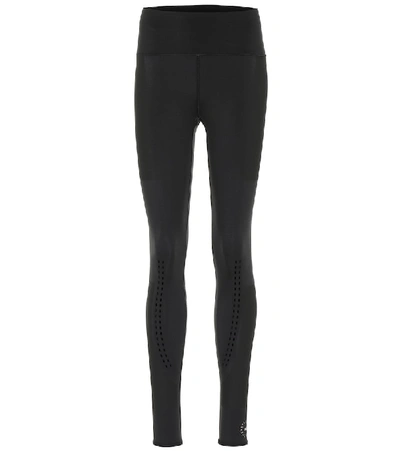 Shop Adidas By Stella Mccartney Support Core Leggings In Black