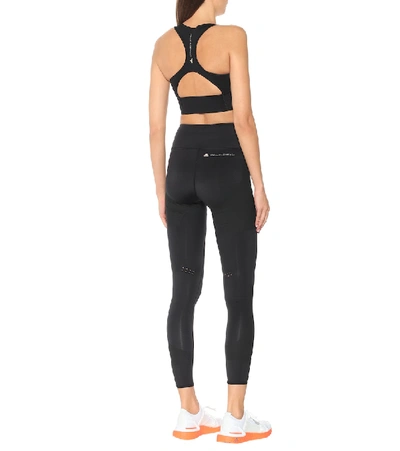 Shop Adidas By Stella Mccartney Truepurpose Crop Top In Black