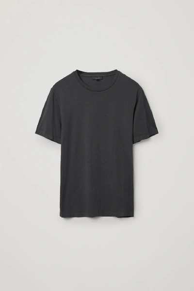 Shop Cos Regular-fit T-shirt In Black