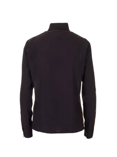 Shop Givenchy Women's Black Silk Shirt