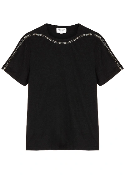 Shop Collina Strada Sporty Spice Black Hemp-blend T-shirt
