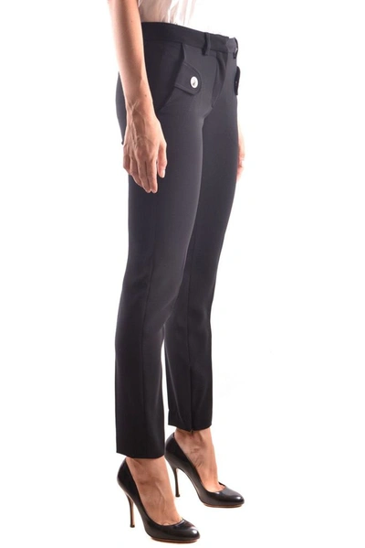 Shop Versace Women's Black Polyester Pants