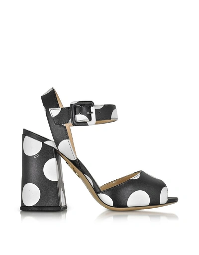 Shop Charlotte Olympia Women's Black Leather Sandals