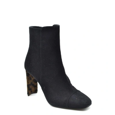 Shop Giuseppe Zanotti Design Women's Black Suede Ankle Boots