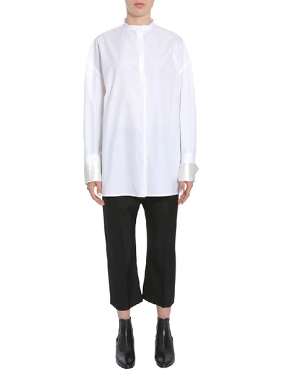 Shop Haider Ackermann Women's White Cotton Shirt