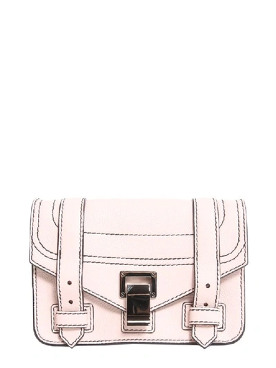 Shop Proenza Schouler Women's Pink Leather Shoulder Bag