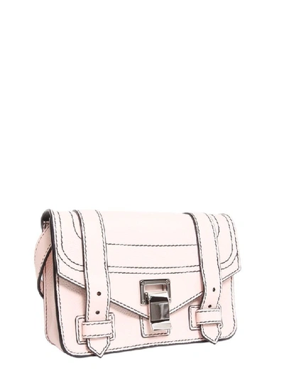 Shop Proenza Schouler Women's Pink Leather Shoulder Bag