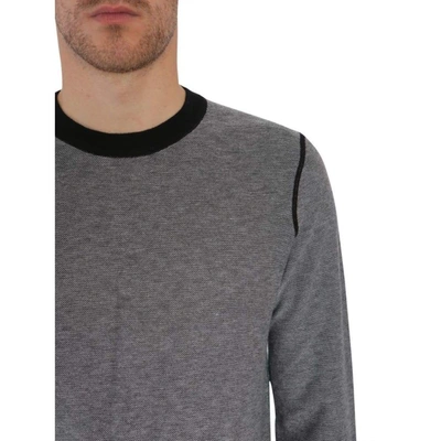 Shop Hugo Boss Men's Black Cotton Sweater