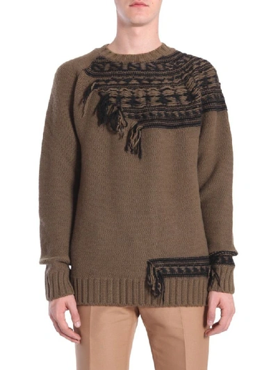 Shop N°21 Men's Brown Wool Sweater