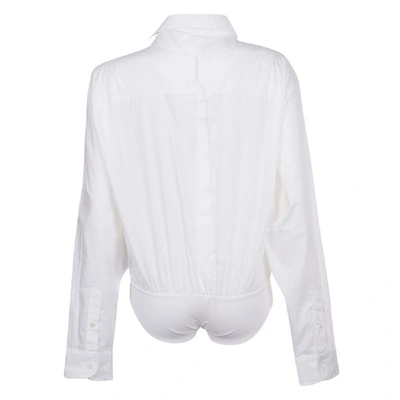 Shop Ben Taverniti Unravel Project Unravel Project Women's White Cotton Shirt