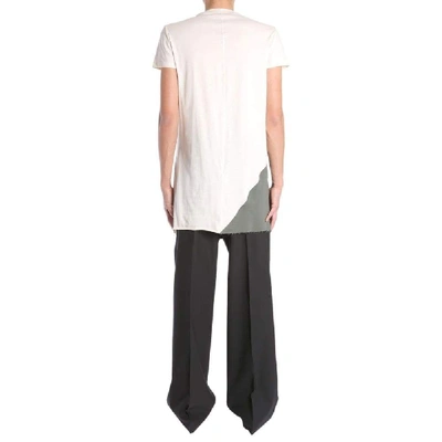 Shop Rick Owens Men's Multicolor Cotton T-shirt