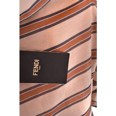 Shop Fendi Women's Pink Cotton Shirt