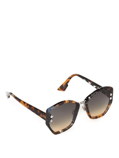 Shop Dior Women's Brown Acetate Sunglasses