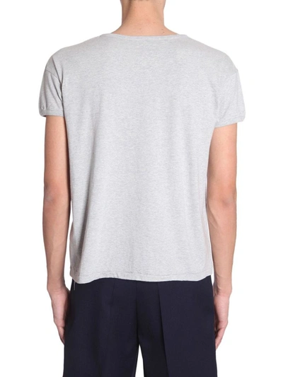 Shop Visvim Men's Grey Cotton T-shirt