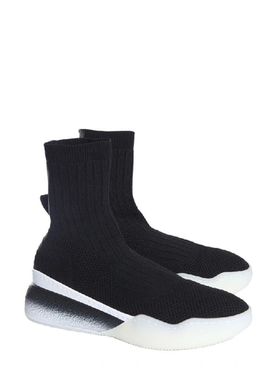 Shop Stella Mccartney Women's Black Polyamide Ankle Boots