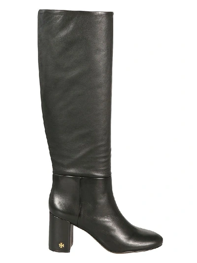 Shop Tory Burch Women's Black Leather Boots