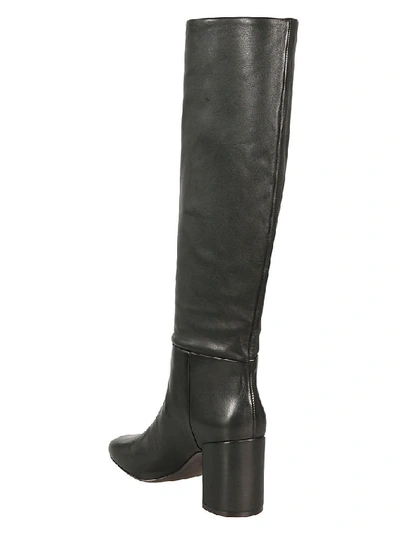 Shop Tory Burch Women's Black Leather Boots