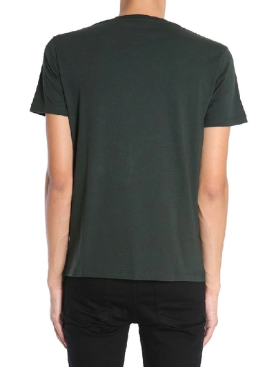 Shop Etro Men's Green Cotton T-shirt