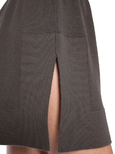 Shop Rick Owens Women's Grey Cotton Shorts