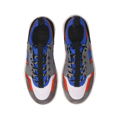 Shop Ami Alexandre Mattiussi Men's Multicolor Fabric Sneakers