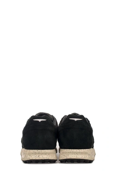 Shop Alberto Guardiani Men's Black Leather Sneakers